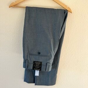 Gray banana republic suit pants